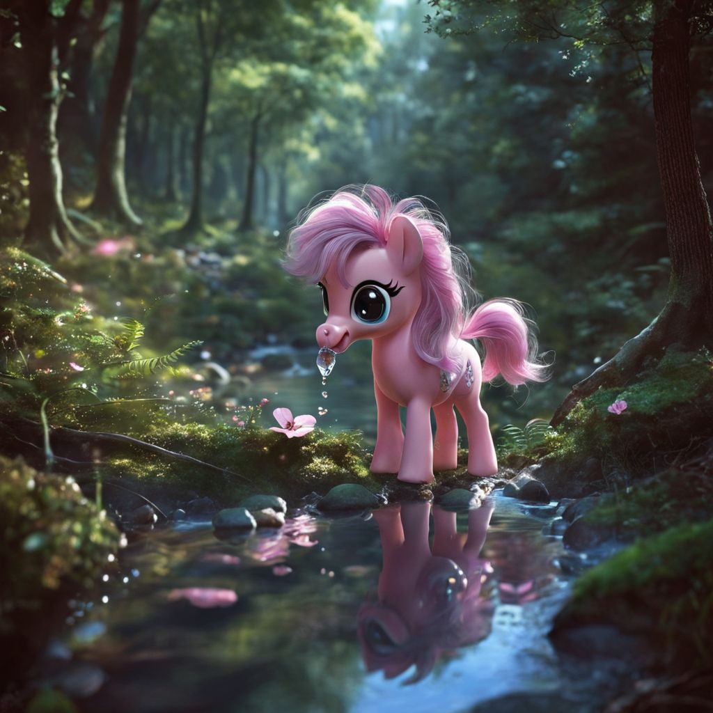 00014-20240123234506-7779-A cute pink MLPIRL is drinking from a river in the forest   _lora_MLPIRL_-_My_Little_Pony_In_Real_Life_1.0_.jpg